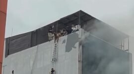 Kebakaran Kantor Terra Drone Cempaka Putih