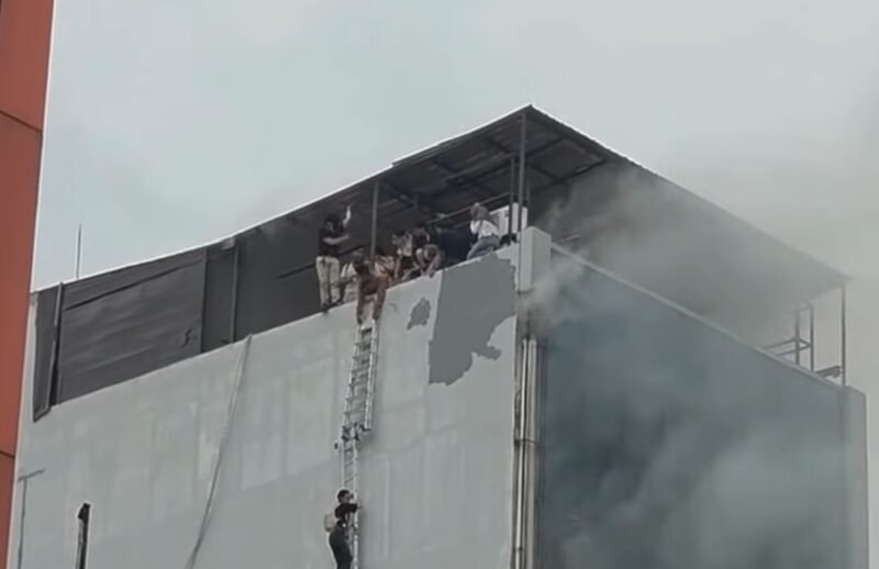 Kebakaran Kantor Terra Drone Cempaka Putih