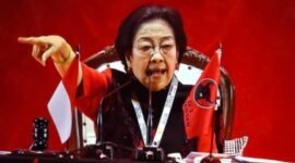 Ketua Umum PDI Perjuangan, Megawati Soekarnoputri menyampaikan pidato politiknya. (Foto : Istimewa).