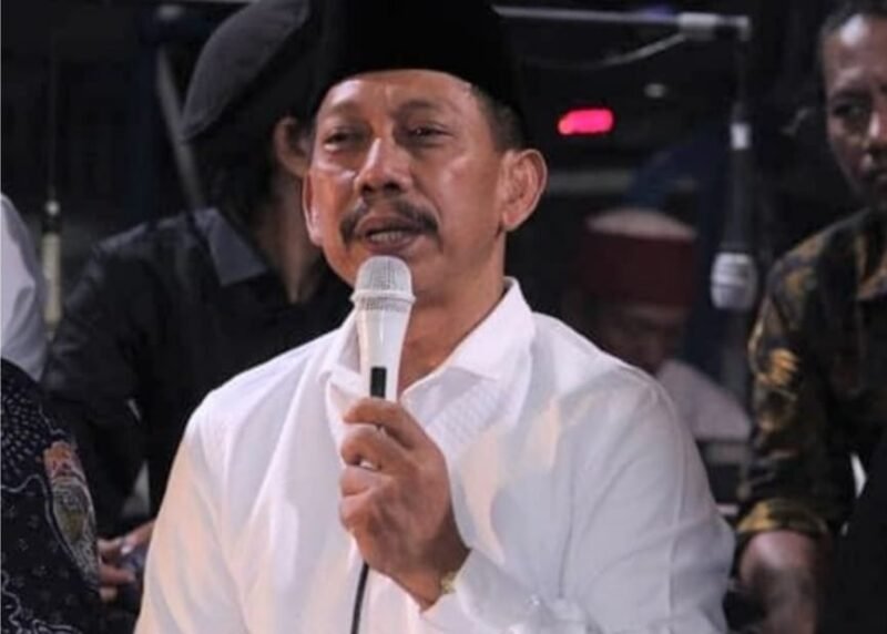 Praktisi hukum senior, Moch.Geng Wahyudi, S.H., M.Hum. memberikan sambutan di salah satu acara beberapa waktu silam. (Foto : Istimewa).