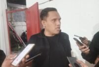 Anggota Komisi A DPRD Kota Malang, Harvard Kurniawan Ramadhan, S.H., soroti penebangan pohon Soekarno-Hatta. (Foto : Kim)