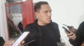 Anggota Komisi A DPRD Kota Malang, Harvard Kurniawan Ramadhan, S.H., soroti penebangan pohon Soekarno-Hatta. (Foto : Kim)