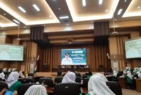 Pelantikan serentak pengurus Pimpinan Anak Cabang (PAC) dan Pimpinan Ranting Fatayat NU se-Kecamatan Gondanglegi di Gedung DPRD Kabupaten Malang, Minggu (25/01/2026). (Foto : Istimewa).