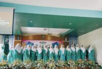 Pengurus PAC Fatayat NU Karangploso Kabupaten Malang, periode 2025-2029. (foto : Aliya)