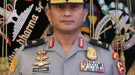 Brigjen Pol Dr. Yade Setiawan Ujung saat upacara kenaikan pangkat di Rupatama Mabes Polri, Kamis (19/03/2026)/dok : Ist.