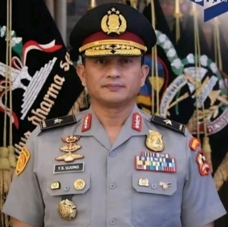 Brigjen Pol Dr. Yade Setiawan Ujung saat upacara kenaikan pangkat di Rupatama Mabes Polri, Kamis (19/03/2026)/dok : Ist.