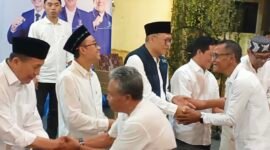 Momentum halal bihalal pengurus DPW PAN Jatim dan DPD PAN se-Malang Raya. Foto (Kim)