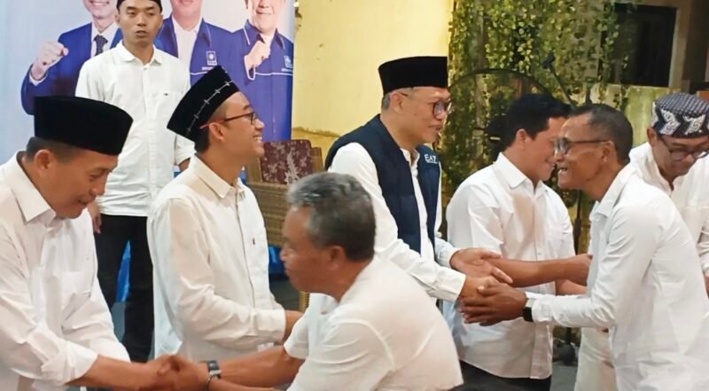 Momentum halal bihalal pengurus DPW PAN Jatim dan DPD PAN se-Malang Raya. Foto (Kim)